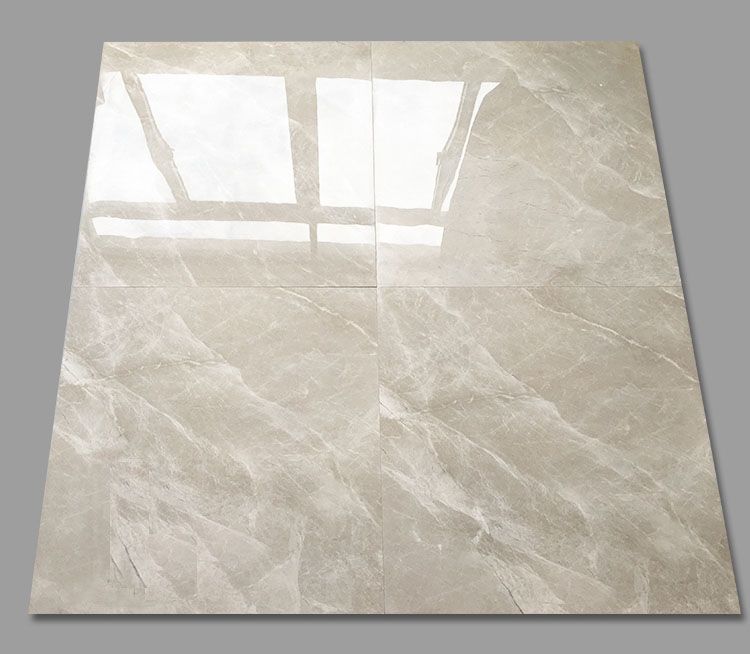 80x80 Cream Marble Effect Large Format